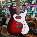 Silvertone (Danelectro) 1457 Burst w/Amp Case - USED