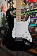 Starcaster by Fender Black Electric Solidbody Guitar - USED
