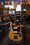 Fender Classic Jazzmaster Limited Edition 60th Anniversary Vintage Blonde Matching Headstock w/Case - USED