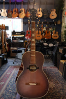 Recording King RPS-7-E-BRB Dirty 30's Acoustic Electric Guitar Brown Burst - USED