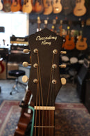 Recording King RPS-7-E-BRB Dirty 30's Acoustic Electric Guitar Brown Burst - USED