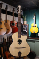 Lag SL200 Swing Lag Petite Bouche Gypsy Jazz 200 w/Hybrid Case - Spruce/Rosewood Gloss