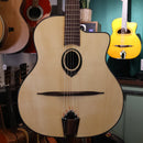 Lag SL200 Swing Lag Petite Bouche Gypsy Jazz 200 w/Hybrid Case - Spruce/Rosewood Gloss