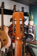 Lag SL100 Swing Lag Petite Bouche Gypsy Jazz 100 w/Hybrid Case - Red Cedar/Mahogany Satin
