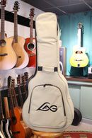Lag SL100 Swing Lag Petite Bouche Gypsy Jazz 100 w/Hybrid Case - Red Cedar/Mahogany Satin