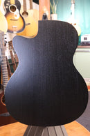 Lag T70ACE-B&B Tramontane 70 Auditorium Cutaway Acoustic-Electric - Black & Brown