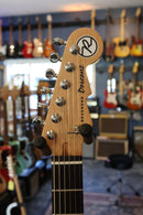 Reverend Descent Baritone Guitar Midnight Black