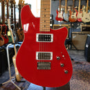 Reverend Descent Baritone Guitar Metallic Cherry