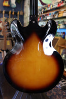 Epiphone Dot ES-335 Pro Vintage Sunburst Semi-Hollow w/Case - USED