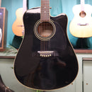 Oscar Schmidt OG4CEB Acoustic Guitar Black - USED