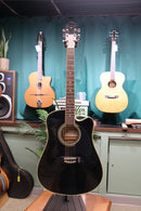 Oscar Schmidt OG4CEB Acoustic Guitar Black - USED
