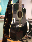 Oscar Schmidt OG4CEB Acoustic Guitar Black - USED