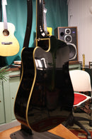 Oscar Schmidt OG4CEB Acoustic Guitar Black - USED