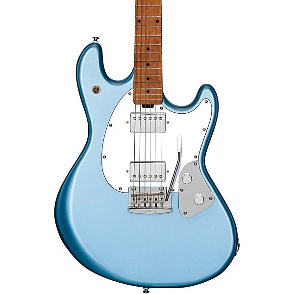 Sterling by Music Man SR50 StingRay Electric Guitar Firemist Silver