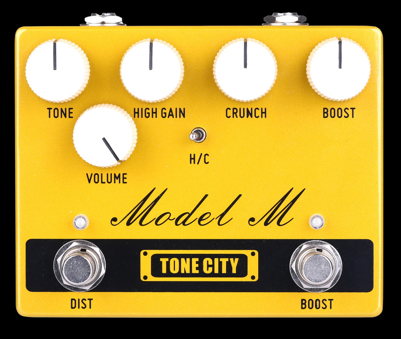 tone city guitar pedals Tone City Model M Distortion V2