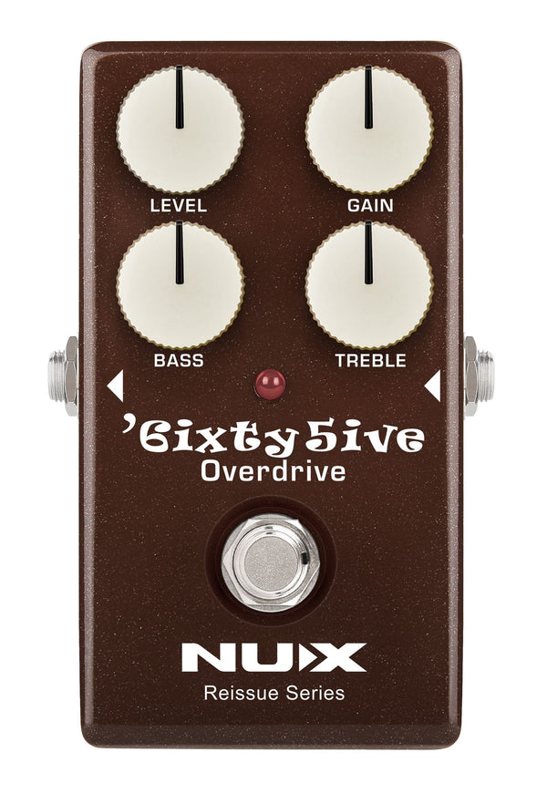NUX 6ixty5ive Black Panel Overdrive Pedal