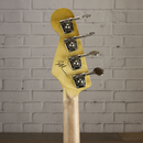 Nash MBJ63 Alder Short Scale Bass Ice Blue Metallic Light Relic w/Nash Case