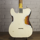 Nash Guitars Alder T-63 Olympic White/3-Tone Sunburst Heavy Aging w/Case