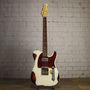 Nash Guitars Alder T-63 Olympic White/3-Tone Sunburst Heavy Aging w/Case