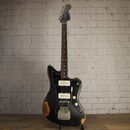 Nash JM-63 Alder Black Heavy Aging P90 Matching Headstock w/Nash Case