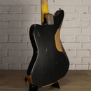 Nash JM-63 Alder Black Heavy Aging P90 Matching Headstock w/Nash Case