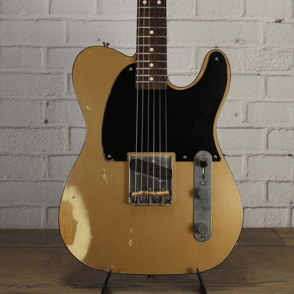 Nash Guitars Alder E-63 Electric Guitar Les Paul Gold Medium Relic w/Case #COL42