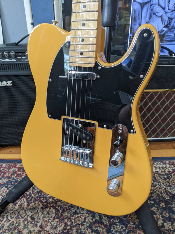 Fender Player Telecaster Maple Fingerboard 2022 Butterscotch Blonde #MX22085656