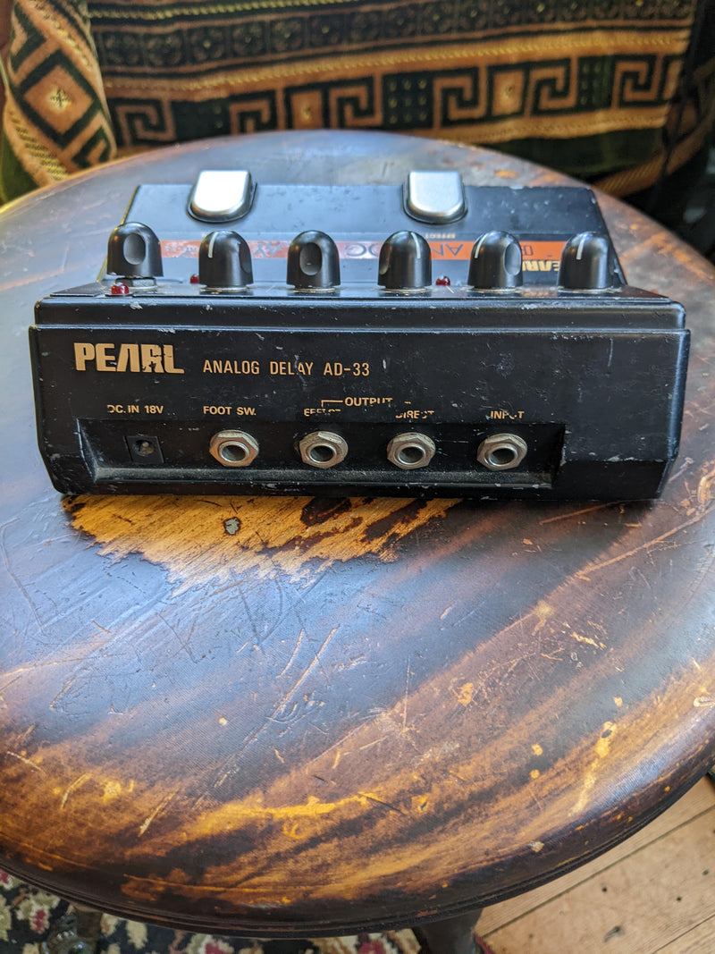 Pearl AD-33 Analog Delay Pedal (18V) Japan