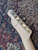 Collar City Guitars Baritone S-Style Electric Guitar White