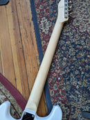 Collar City Guitars Baritone S-Style Electric Guitar White