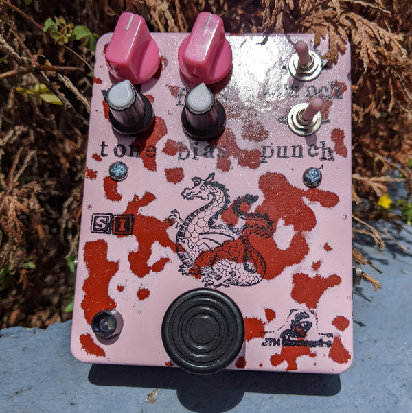 JTH Electronics Typhon Silicon Fuzz Shell Pink/Rust Relic #80