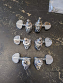 Grover 3+3 Tuning Machines Chrome c1960s