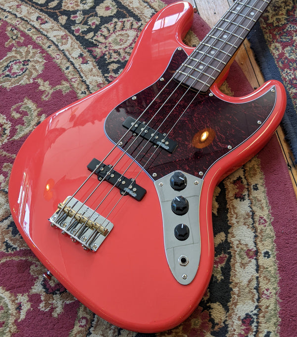 Vintage VJ74 ReIssued Bass Firenza Red *B-Stock* #M2021101468
