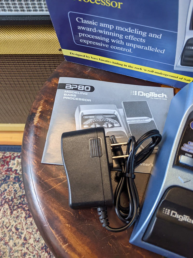 DigiTech BP80 Bass Multi-Effect Processor w/Box & Power