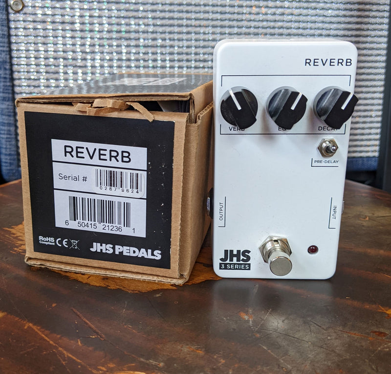 JHS Pedals 3 Series Reverb Pedal w/Box