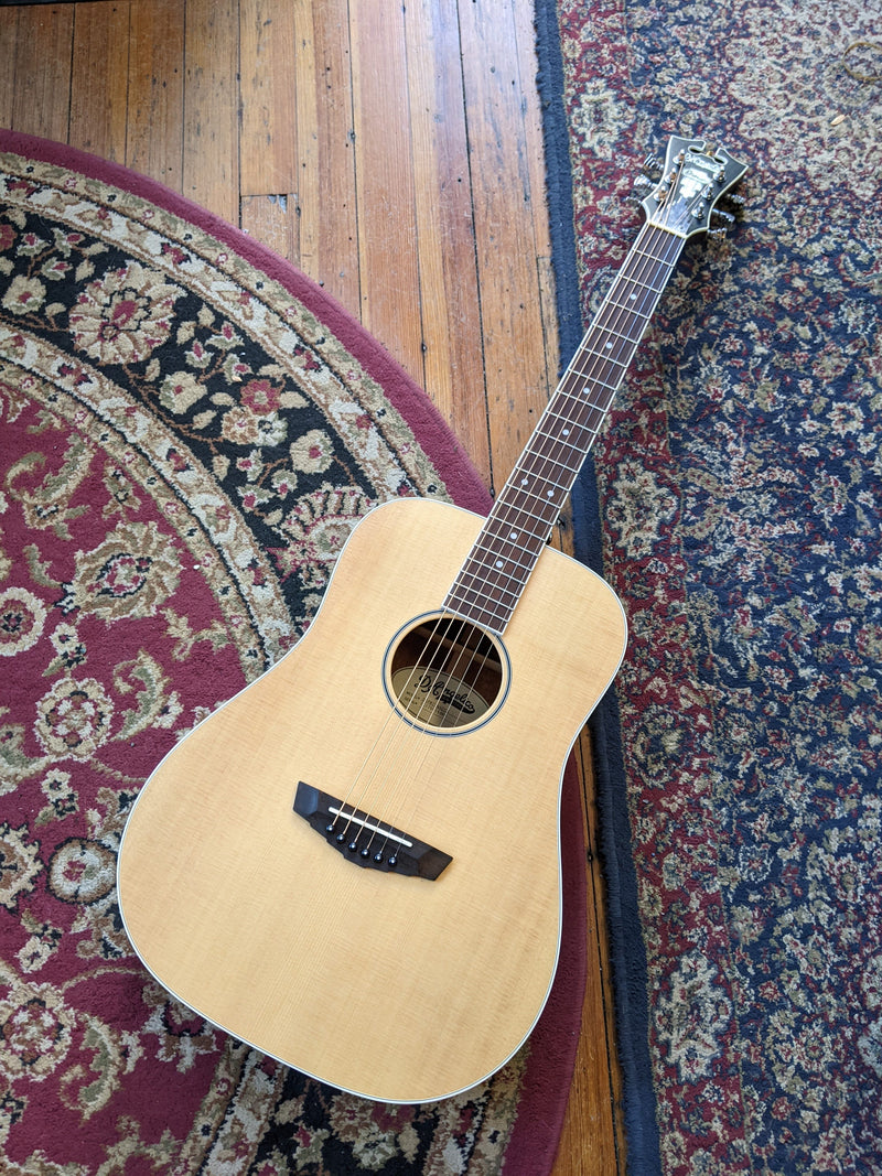D'Angelico Premier Niagara Acoustic-Electric Guitar 2017 Natural