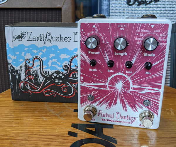 EarthQuaker Devices Astral Destiny Octal Octave Reverberation Odyssey 2021 w/Box #5889