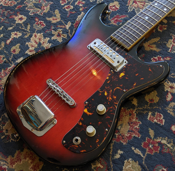 Hy-Lo Single Pickup Electric Guitar 1960s Japan Red Burst #NA