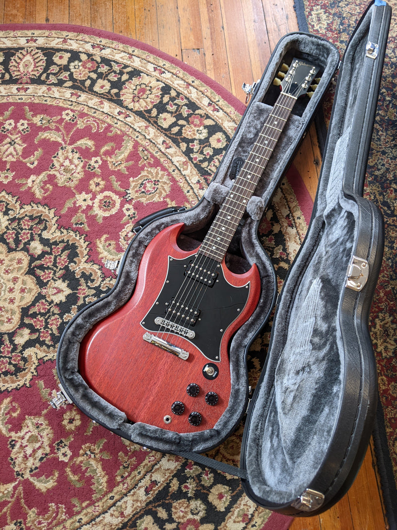 Gibson SG Special Faded Electric Guitar 2004 Cherry w/Epiphone Case