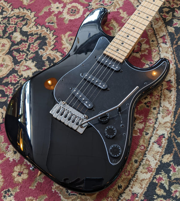 Reverend GPS Gil Parris Signature Electric Guitar Midnight Black Maple Fretboard 2022 *Blackout* #51314-2
