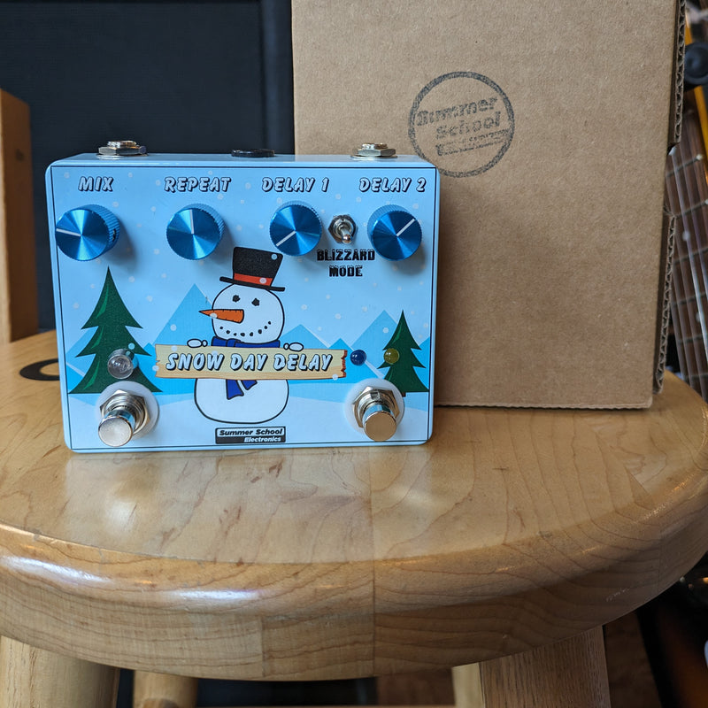 Summer School Electronics Snow Day Delay Pedal