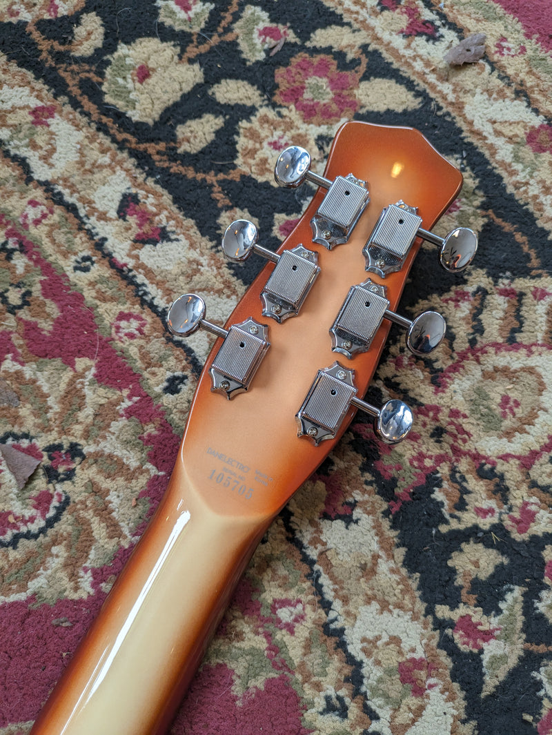 Danelectro Longhorn Electric Guitar Copper Burst