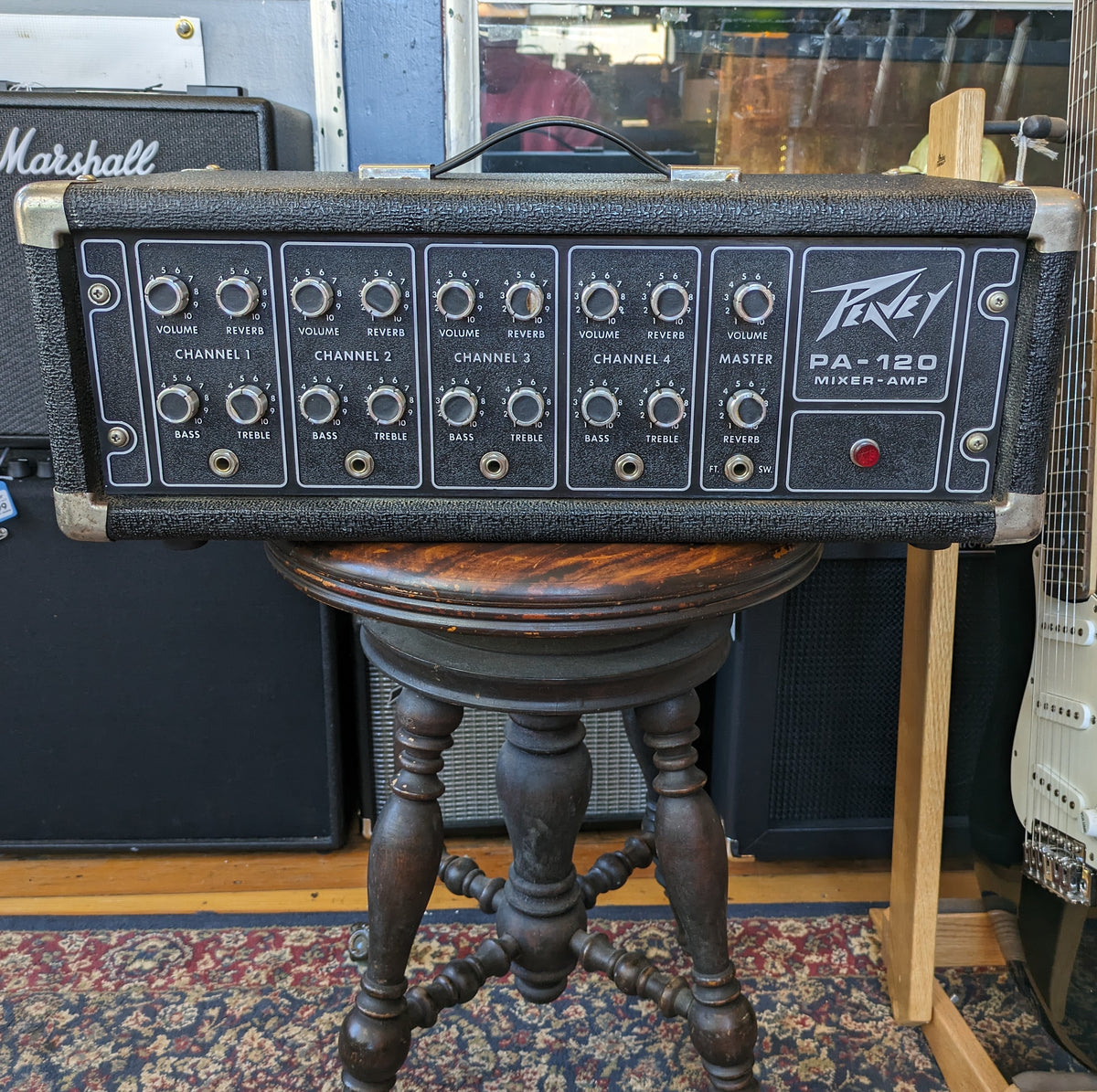 Best pa peavey Sale Peavey PA 120 Mixer Amp 100W Head 1975 5A56741 |  allplanttraining.co.uk