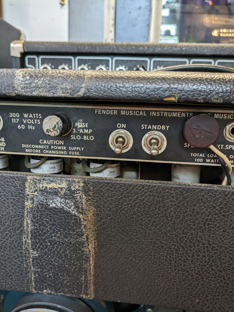 Fender Twin Reverb 100W 2x12 Tube Amp 1974 *Recapped/New Tubes/Biased/New Speakers*