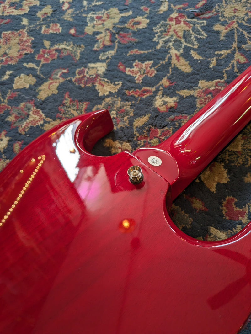 Jay Turser JT-50 Doublecut Electric Guitar 2019 Transparent Red