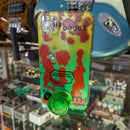 JTH Electronics Hot Dog Clean Boost Pedal Yellow-Green Fade/Rust