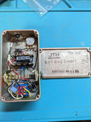 JTH Electronics Hot Dog Clean Boost Pedal Yellow-Green Fade/Rust