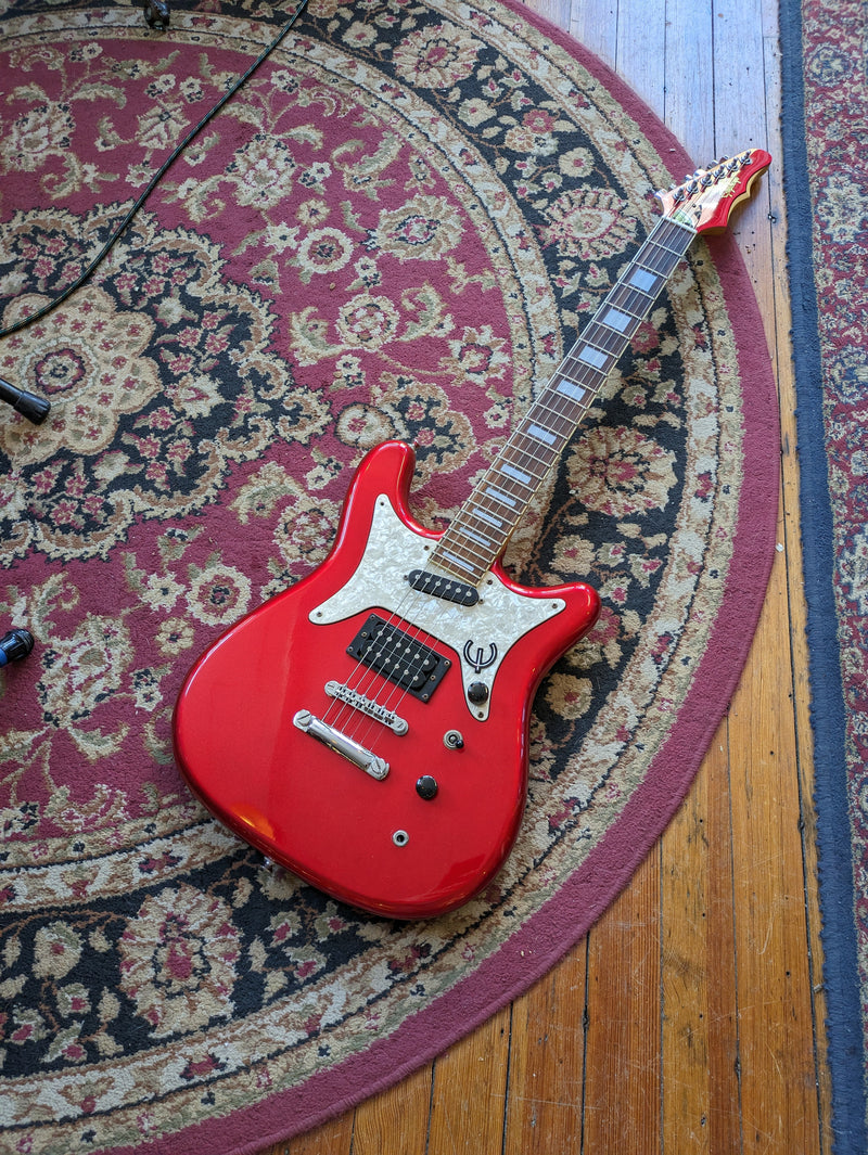 Epiphone Coronet Reissue Electric Guitar 1997 Metallic Red