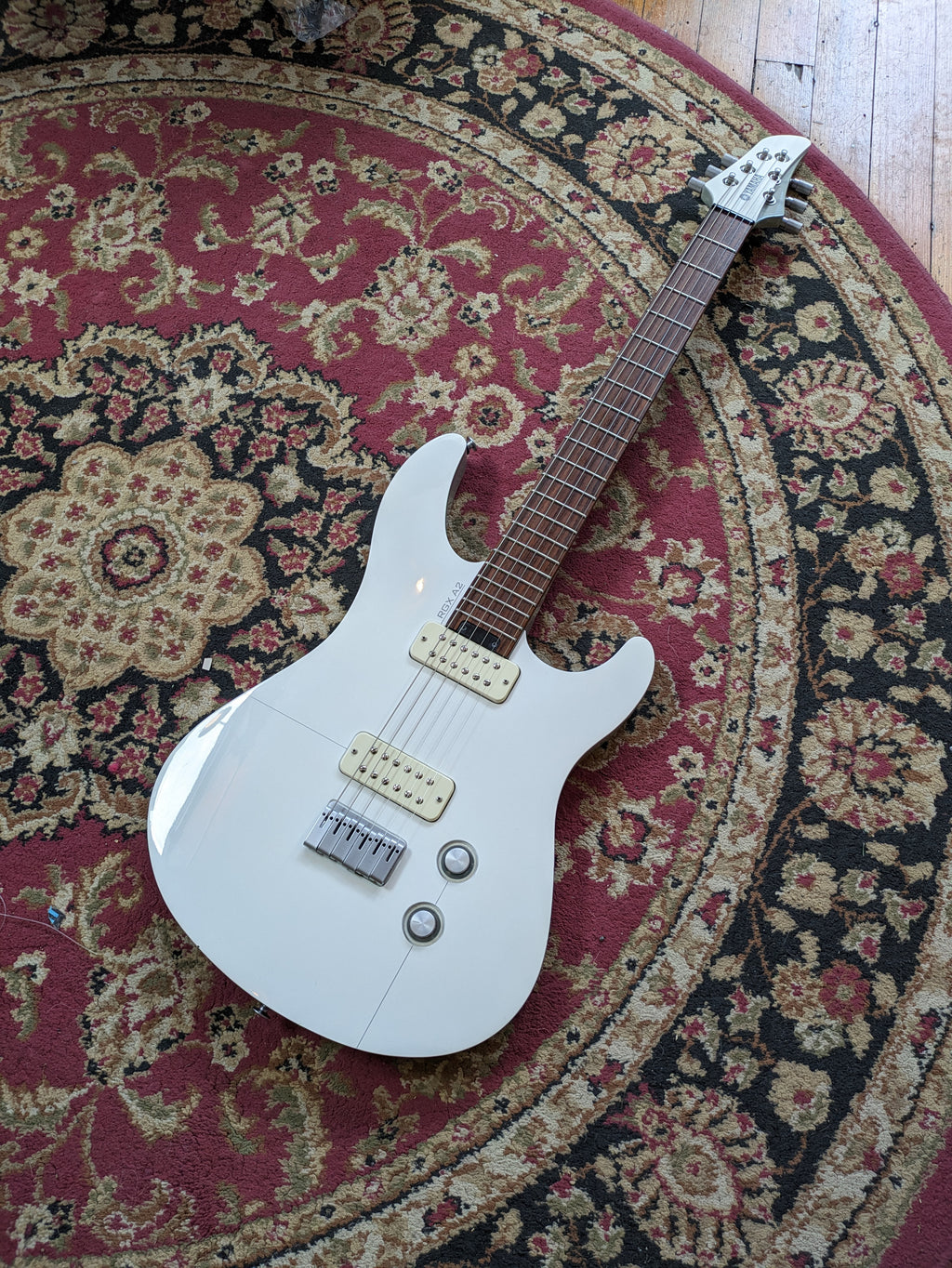 Yamaha RGX A2 Electric Guitar 2006 White/Gray #QNI093130