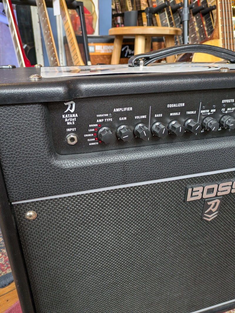 Boss Katana Artist MkII 1x12" 100-watt Combo Amp 2021 w/Cover